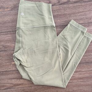 lululemon athletica Olive Green Leggings